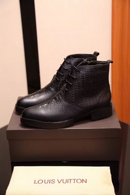 LV High-Top Fashion Men Shoes--096